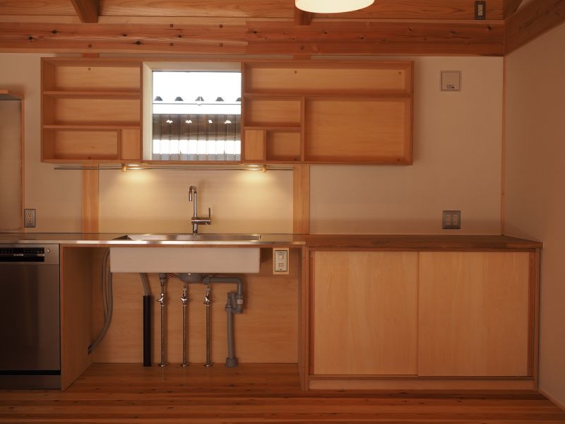 キッチン収納全体