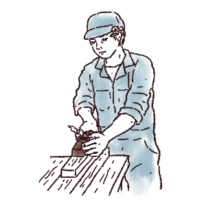イラスト オーダーメード家具